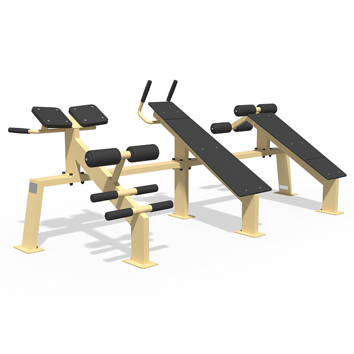 EXPLODE Hyperextension - Abs - Reverse Abs