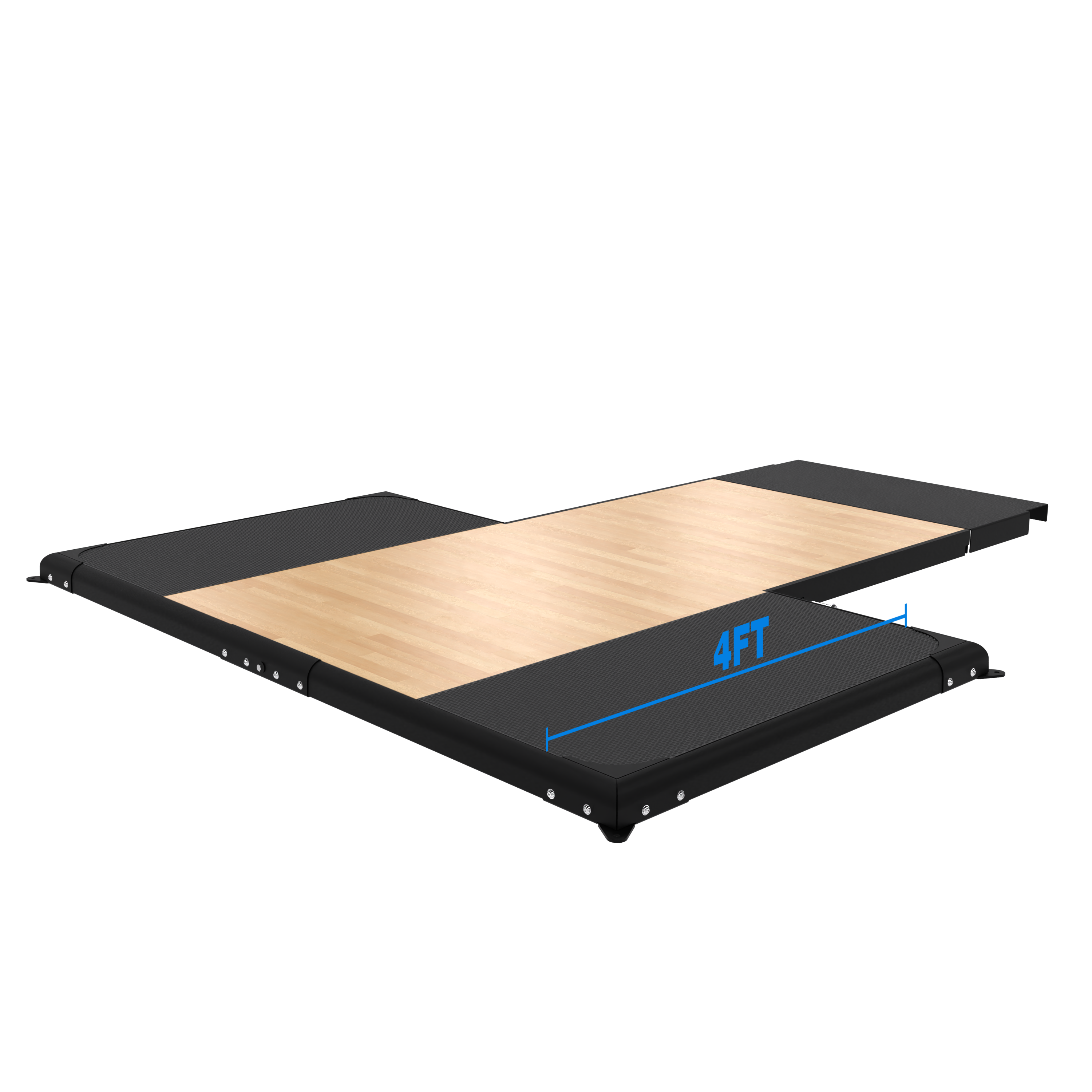 Throwdown 4' Standard Bamboo Platform