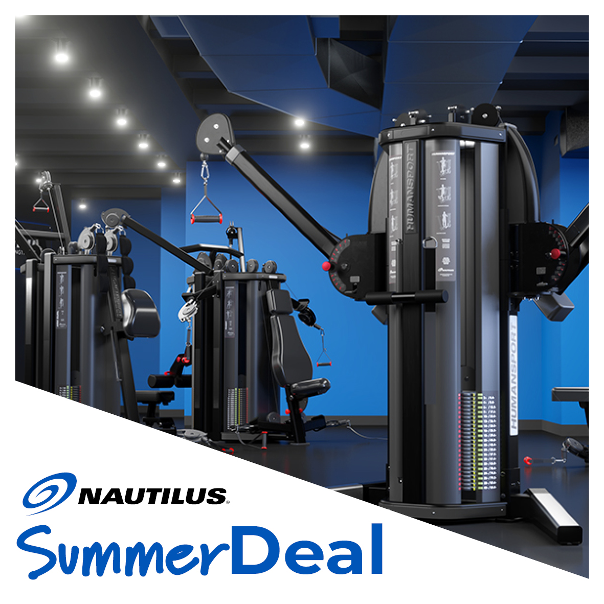 Summer Deal Nautilus HumanSport Package(6 Geräte)