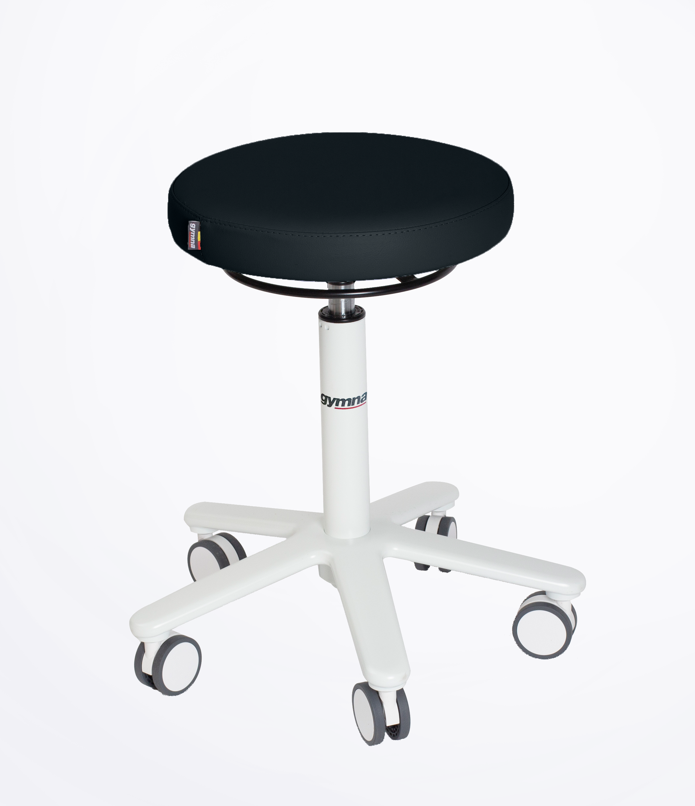 Gymna Stool Rollhocker - "ratio Edition" (Bezug Classique/graphite)