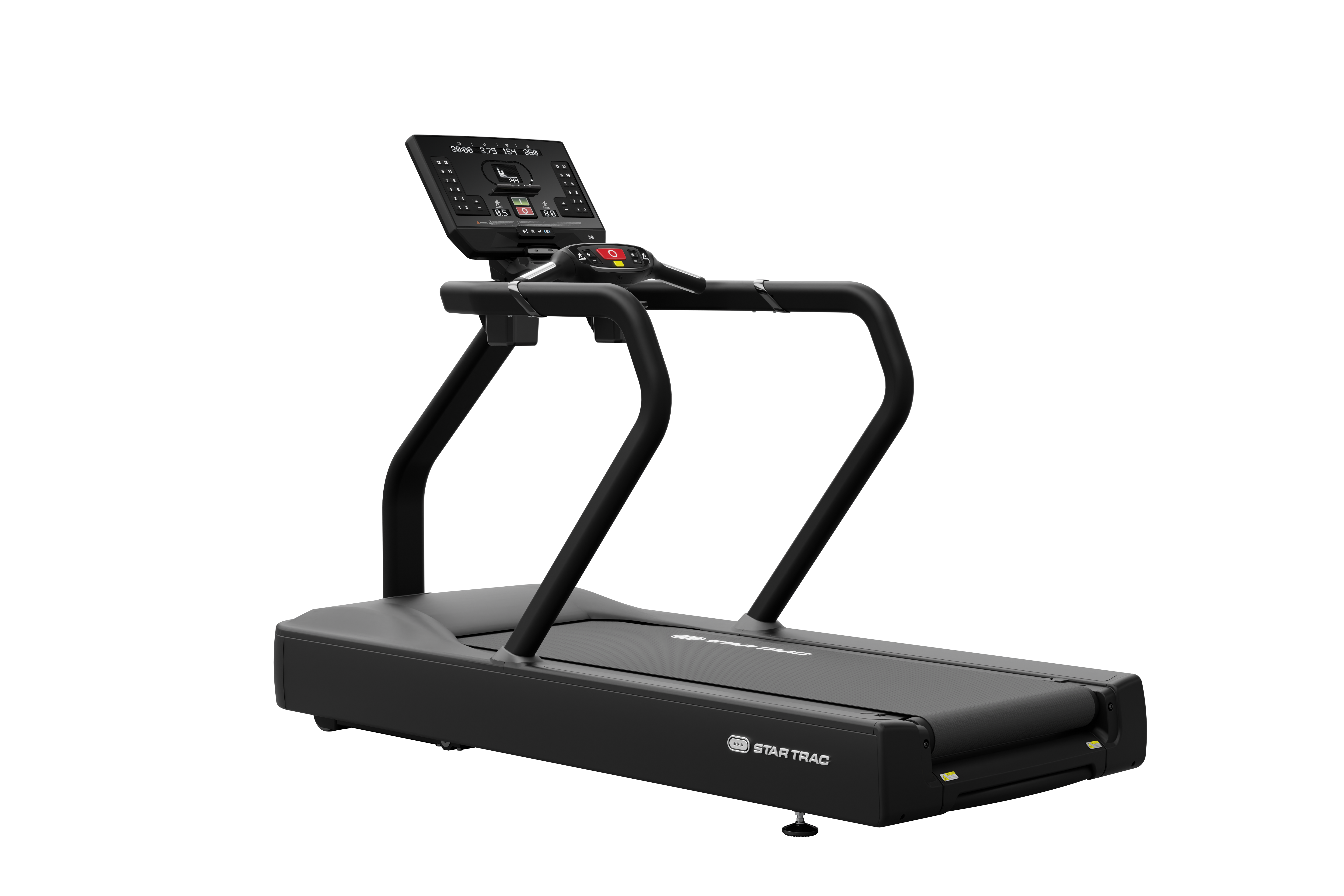 Star Trac 8 Series TRx Treadmill 220V, LED KM, 60 Matte Black