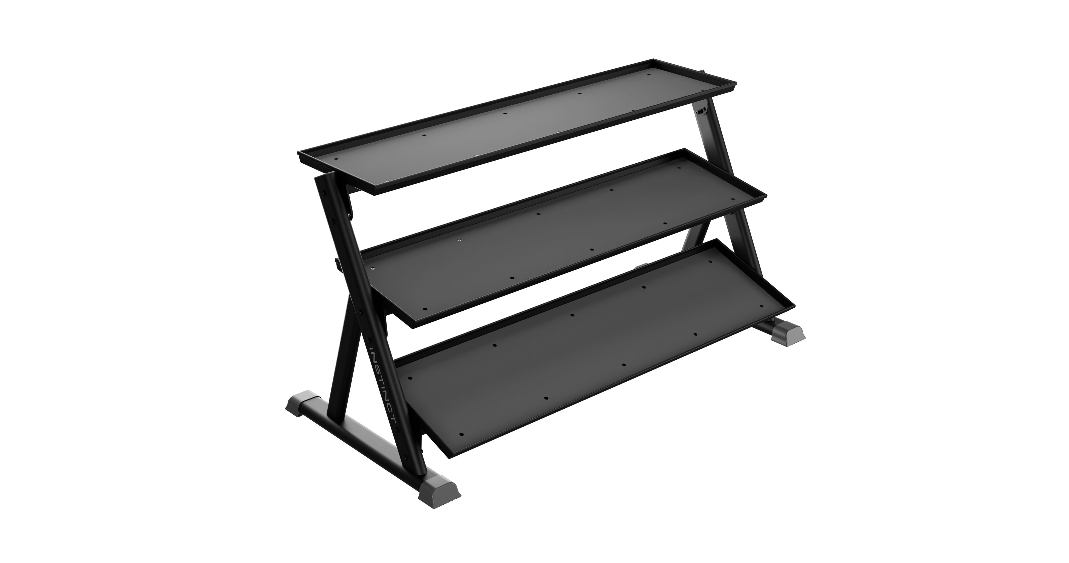 CORE INSTINCT 3-Tier Hex Dumbbell Rack